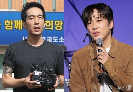 본문 이미지 - 고영욱(왼쪽), 차태현 ⓒ 뉴스1