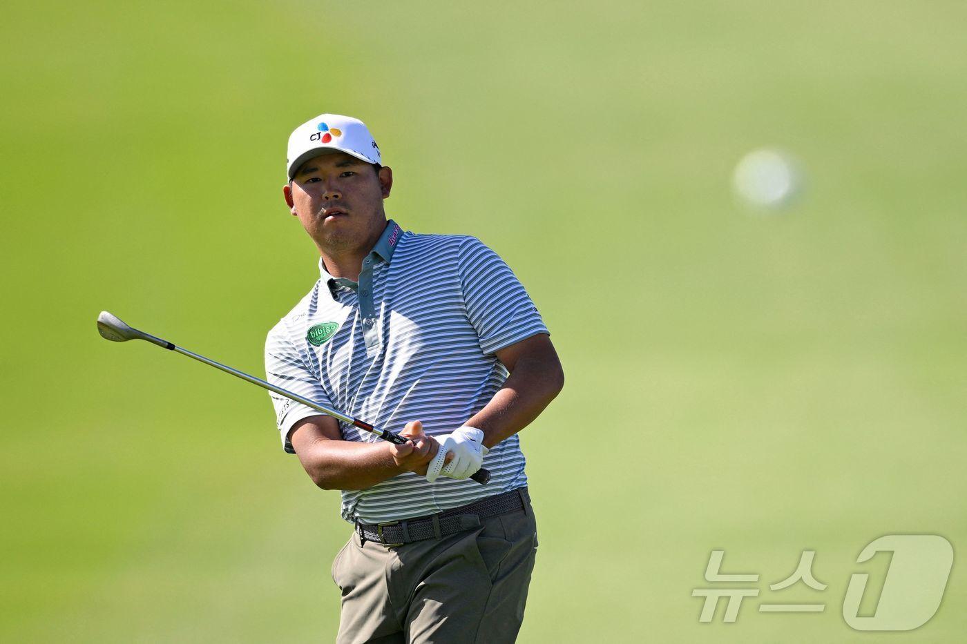 본문 이미지 - PGA 투어의 김시우. ⓒ AFP=뉴스1