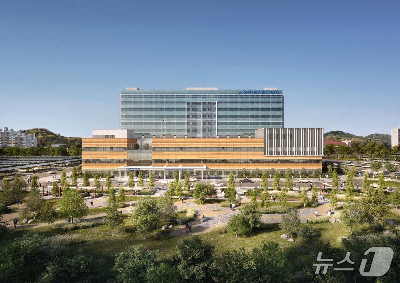 본문 이미지 - 군산전북대병원 조감도.(전북대병원 제공. 재판매 및 DB 금지)