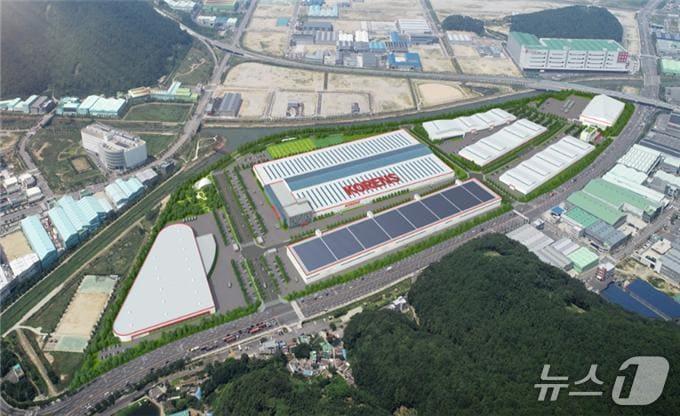 본문 이미지 - 부산형 일자리 산업단지 조감도.(부산시 제공. 재판매 및 DB금지)