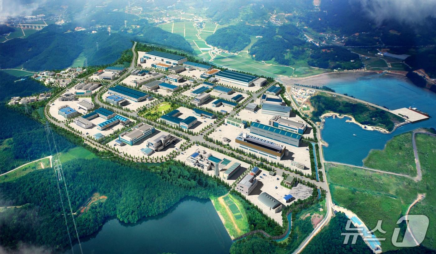 본문 이미지 - 하동군 대송산단 조감도(하동군 제공. 재판매 및 DB금지).
