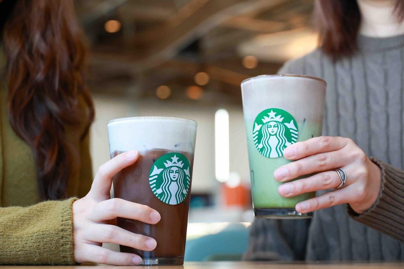 본문 이미지 - 스타벅스 두바이 초콜릿 음료.(스타벅스 제공)