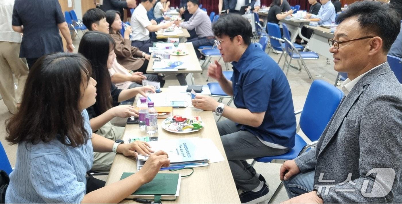 본문 이미지 - 청주시 테스트베드 구매 상담회.(시 제공)/뉴스1