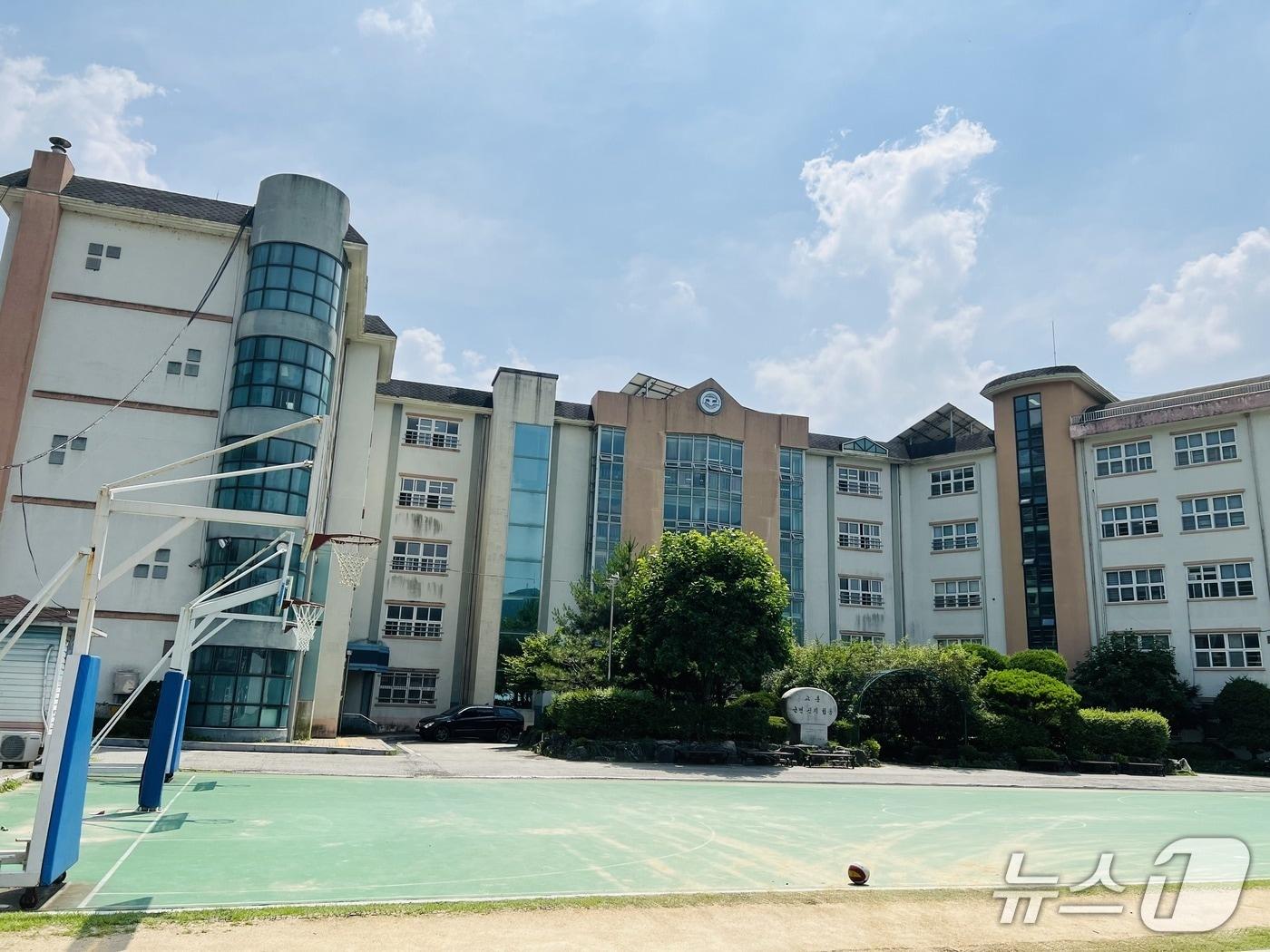 본문 이미지 - 곤지암중학교 전경.(광주하남교육지원청 제공)