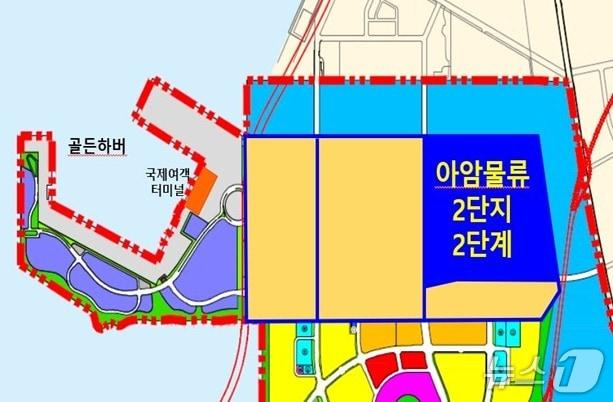 본문 이미지 - 사업 대상지 (인천항만공사 제공.재판매 및 DB금지)