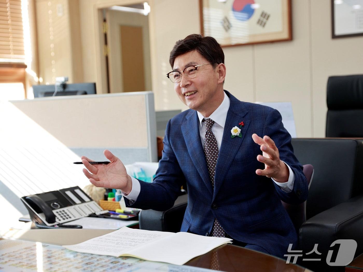 본문 이미지 - 김철우 보성군수. (보성군 제공. 재판매 및 DB금지)