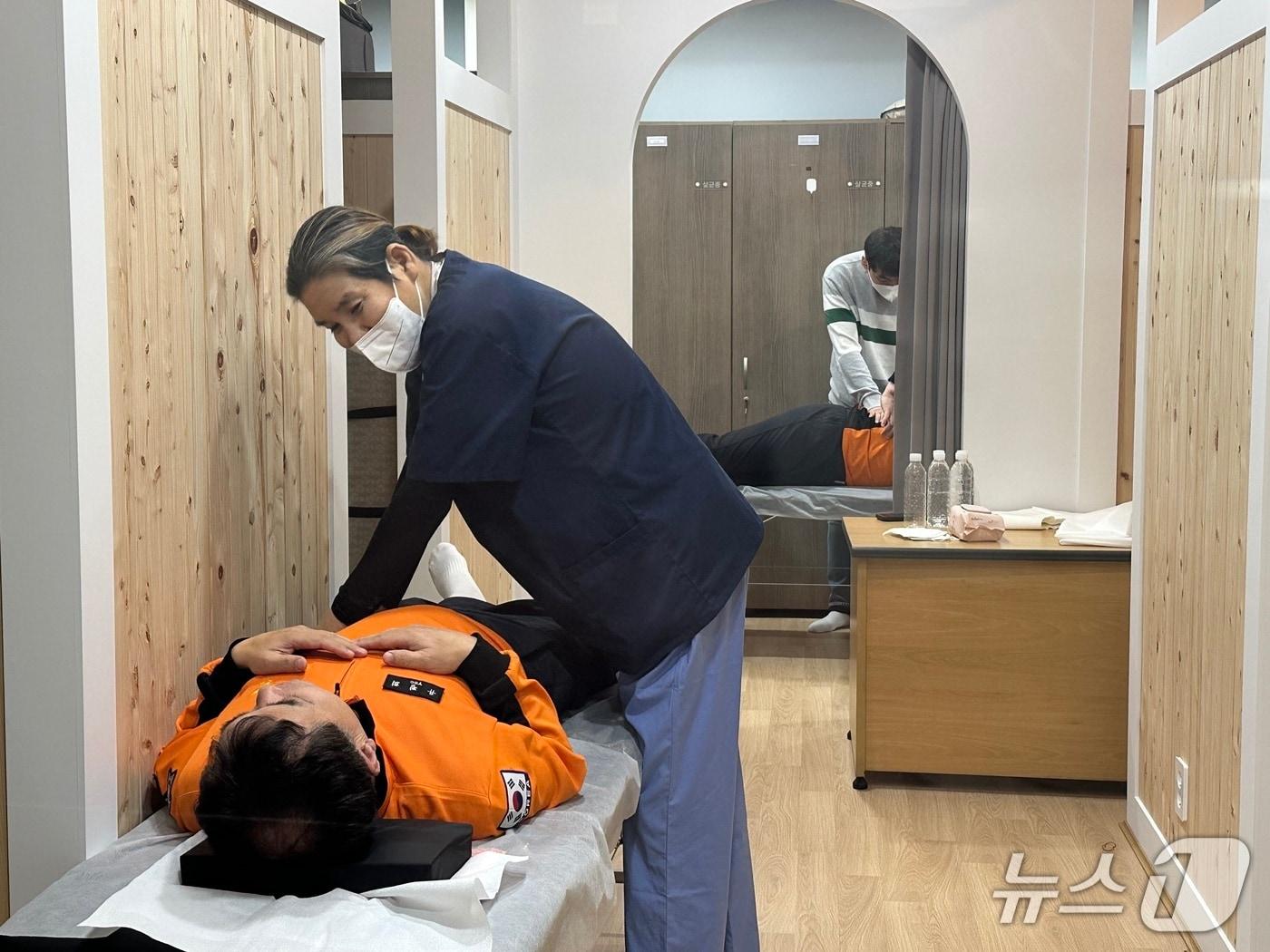 본문 이미지 - 헬스키퍼(인천소방본부 제공/뉴스1)