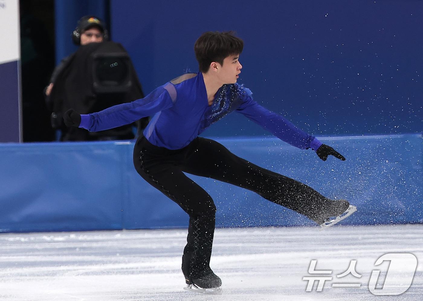 본문 이미지 - 피겨 김현겸 2026.2.11 ⓒ 뉴스1 김성진 기자