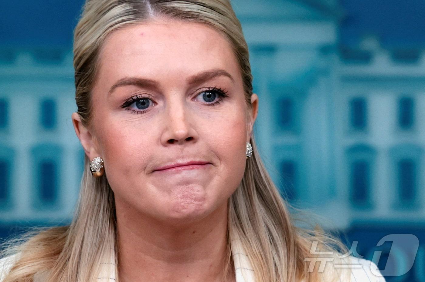 본문 이미지 - 캐롤라인 레빗 美백악관 대변인 ⓒ 로이터=뉴스1