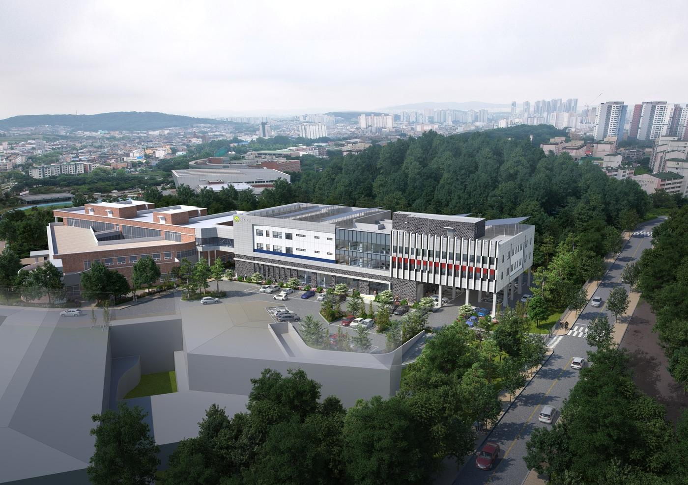 본문 이미지 - 수원 보훈요양원 증축 공사 조감도.(국가보훈부 제공)