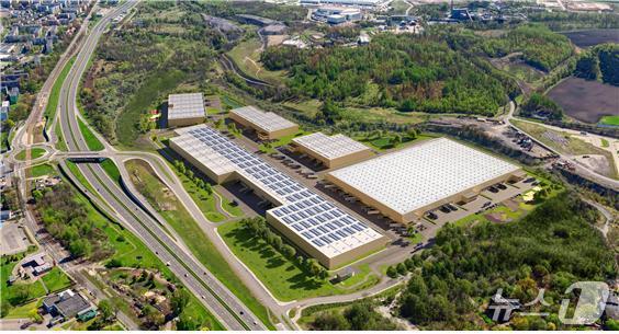 본문 이미지 - 폴란드 카토비체 물류센터 조감도(해양수산부 제공)