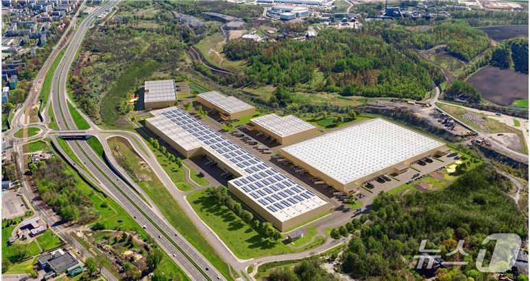 본문 이미지 - 한국해양진흥공사가 투자한 폴란드 카토비체 물류센터 전경 (해진공 제공. 재판매 및 DB금지)