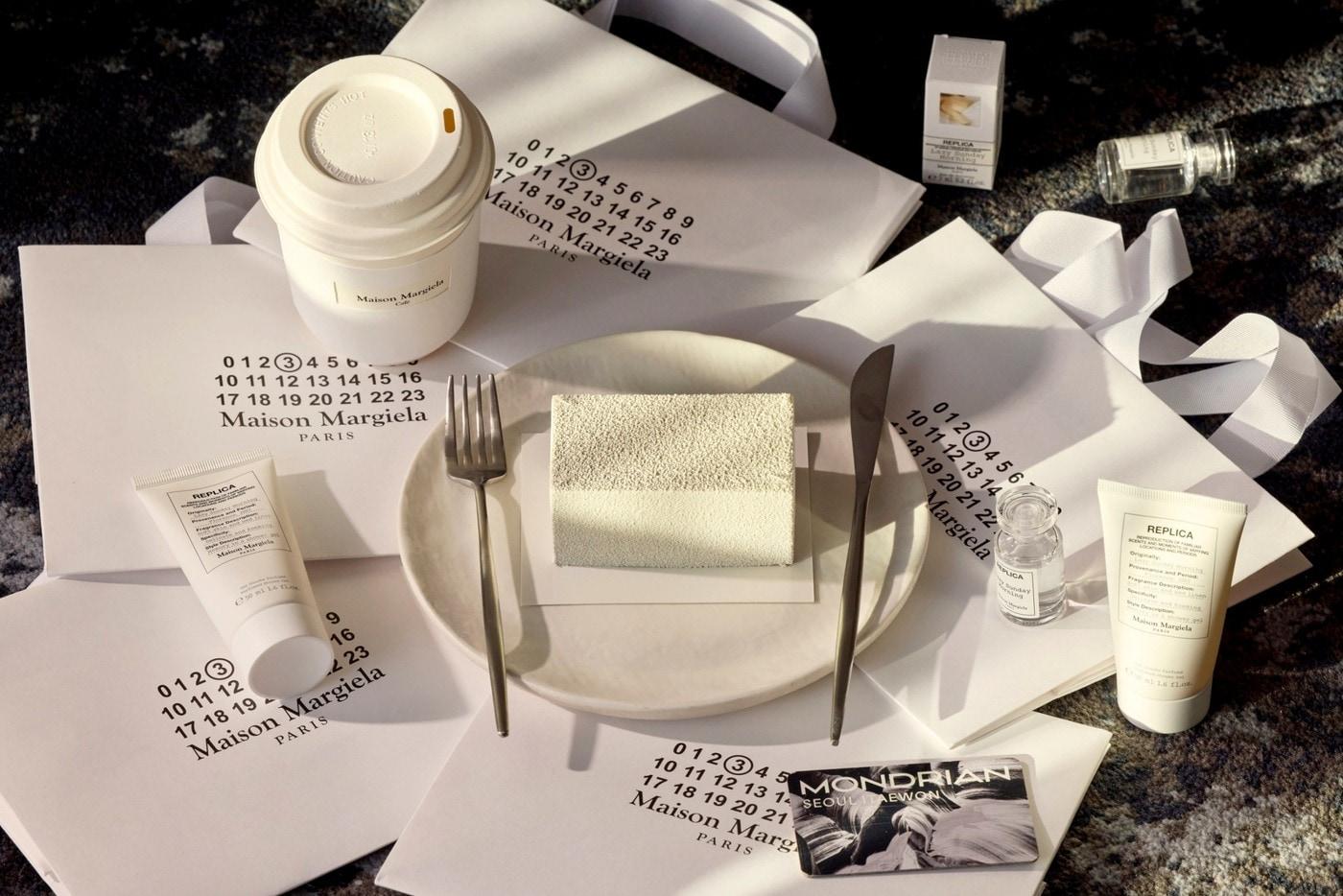 본문 이미지 - 메종 마르지엘라 협업 객실 패키지 새창보기(몬드리안서울이태원 제공)