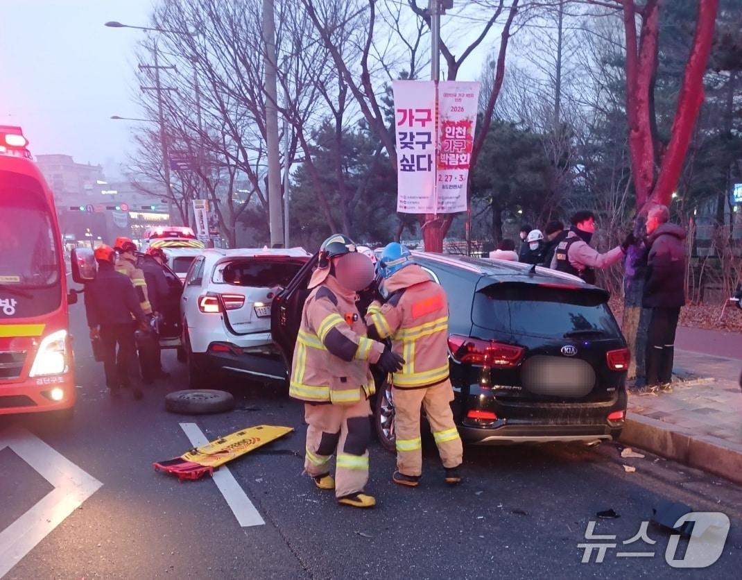 본문 이미지 - 사고현장(인천소방본부 제공/뉴스1)