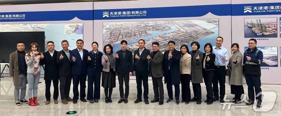 본문 이미지 - 경북 포항시가 중국 텐진시와 협약을 맺고 크루즈 관광객 유치에 나섰다.(포항시 제공, 재판매 및 DB금지) 2026.2.12/뉴스1