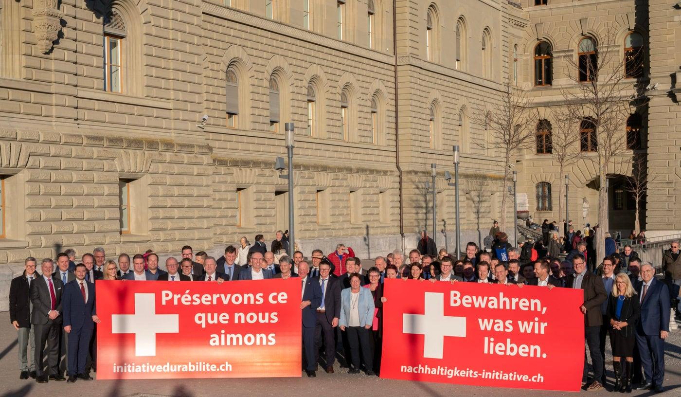 본문 이미지 - 스위스에서 '인구 1000만 명 상한제' 국민투표 발의를 주도한 지속가능성이니셔티브 (출처=스위스 지속가능성이니셔티브 웹사이트)