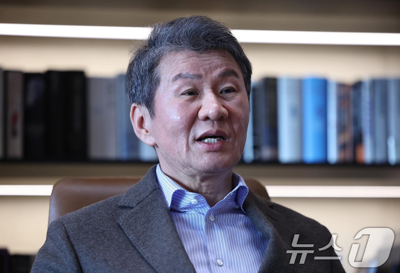 본문 이미지 - 정몽규 대한축구협회 회장2026.2.12 ⓒ 뉴스1 김도우 기자