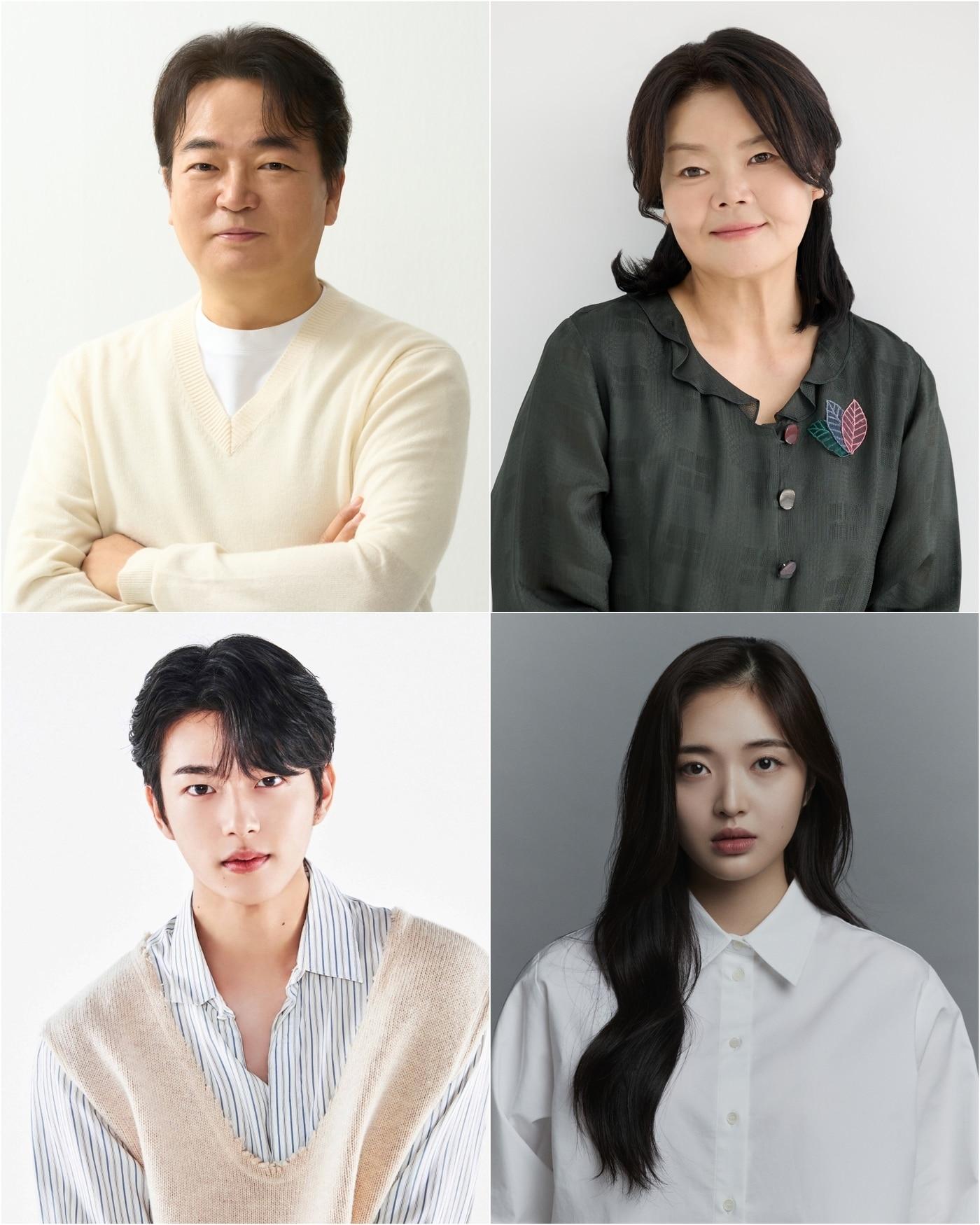 본문 이미지 - (왼쪽 위부터 시계방향으로) 이서환, 남권아, 최규리, 이진우 /사진제공=심스토리, 스타티드엔터테인먼트, 마루기획, 초록뱀엔터테인먼트