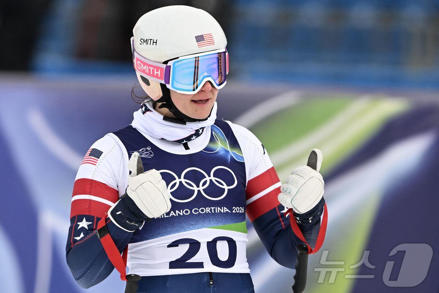 본문 이미지 - 미국 여자 알파인스키 대표 재키 와일스. ⓒ AFP=뉴스1