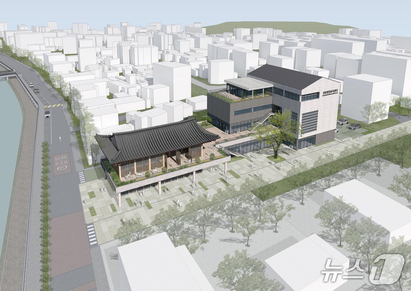 본문 이미지 - 대구 현풍읍 행정복지센터 조감도(대구 달성군 제공. 재판매 및 DB금지)