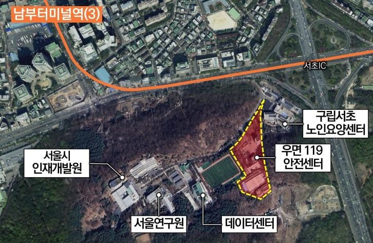 본문 이미지 - 서초소방학교 부지(서울시 제공)
