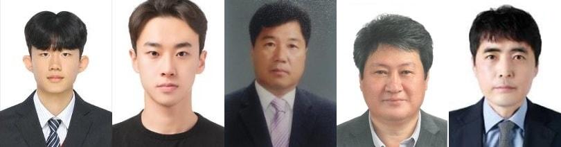 본문 이미지 - 왼쪽부터 강병호·안현기·호진수·최종환·정준호.(충북체육회 제공. 재판매 및 DB금지)/뉴스1