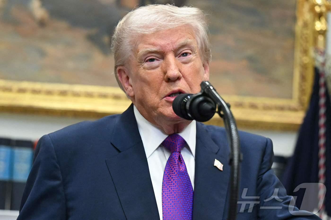 본문 이미지 - 도널드 트럼프 미국 대통령 2026.02.12. ⓒ AFP=뉴스1