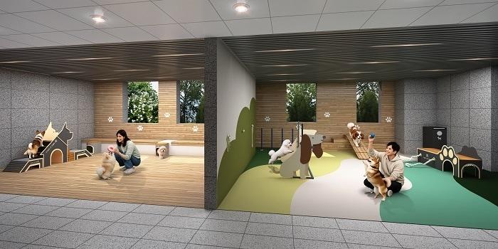 본문 이미지 - 범어역 파크드림 디아르 펫 특화 설계(HS화성 제공) 뉴스1ⓒ news1     