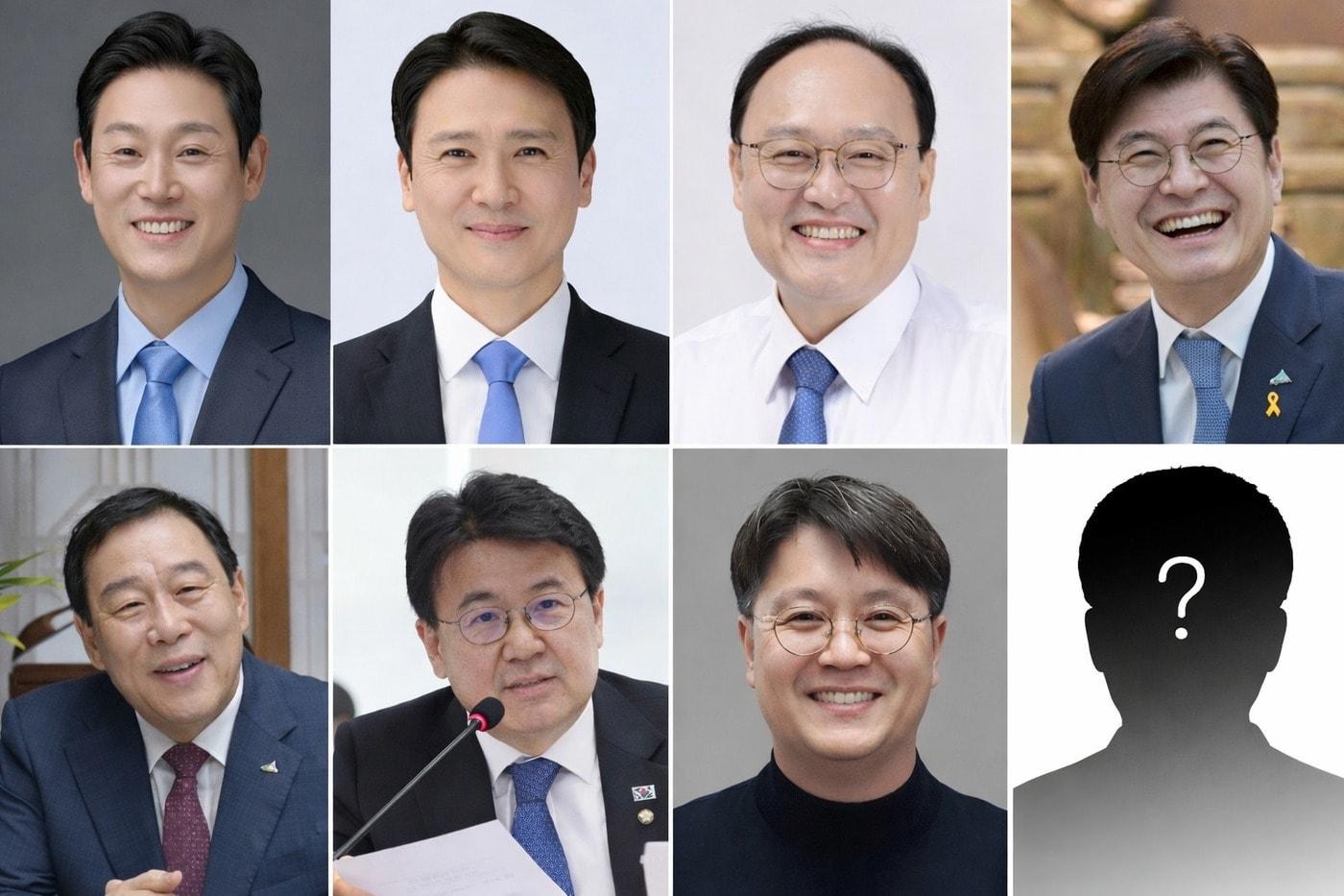 본문 이미지 - 위 왼쪽부터 고준일, 김수현, 조상호, 이춘희. 아래 왼쪽부터 최민호, 황운하, 홍순식 세종시장 후보.(자료사진)/뉴스1