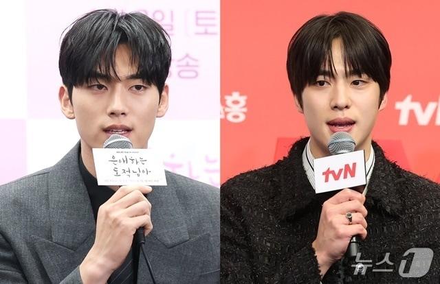 본문 이미지 - 배우 홍민기(왼쪽), 조한결/ 뉴스1 DB