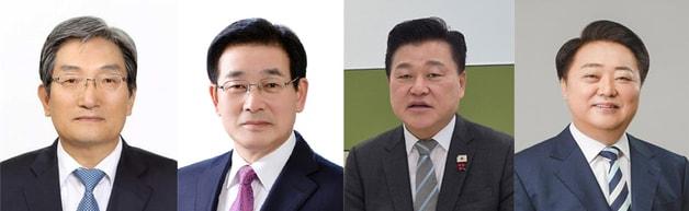 본문 이미지 - 더불어민주당 충북지사 후보군 노영민, 송기섭, 신용한, 한범덕(가나다 순)