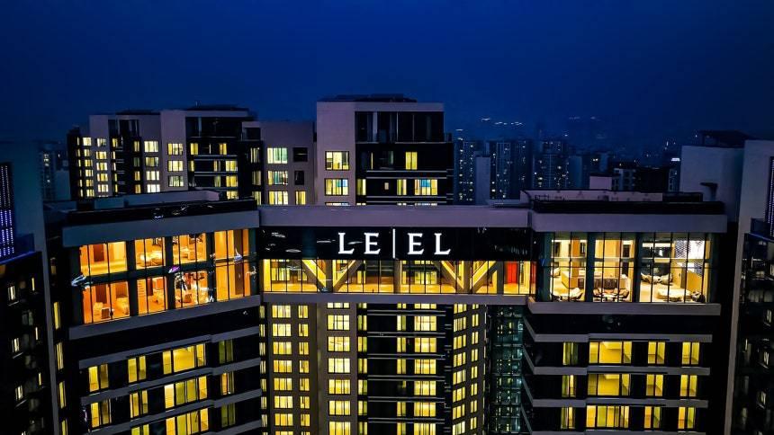 본문 이미지 - '잠실 르엘' 스카이브릿지 전경.(롯데건설 제공)/뉴스1 ⓒ News1