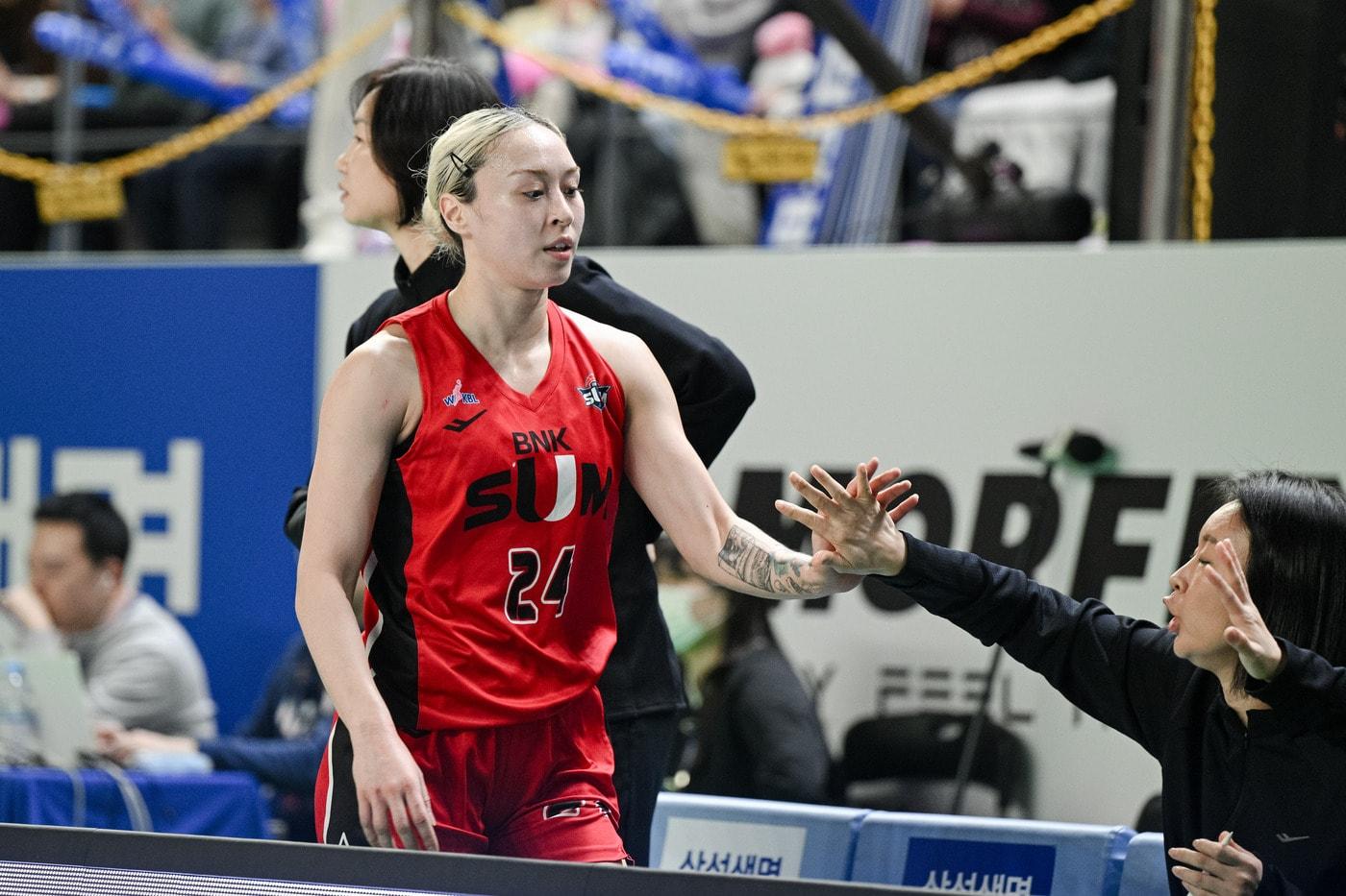 본문 이미지 - 여자 프로농구 부산 BNK의 김소니아. (WKBL 제공)