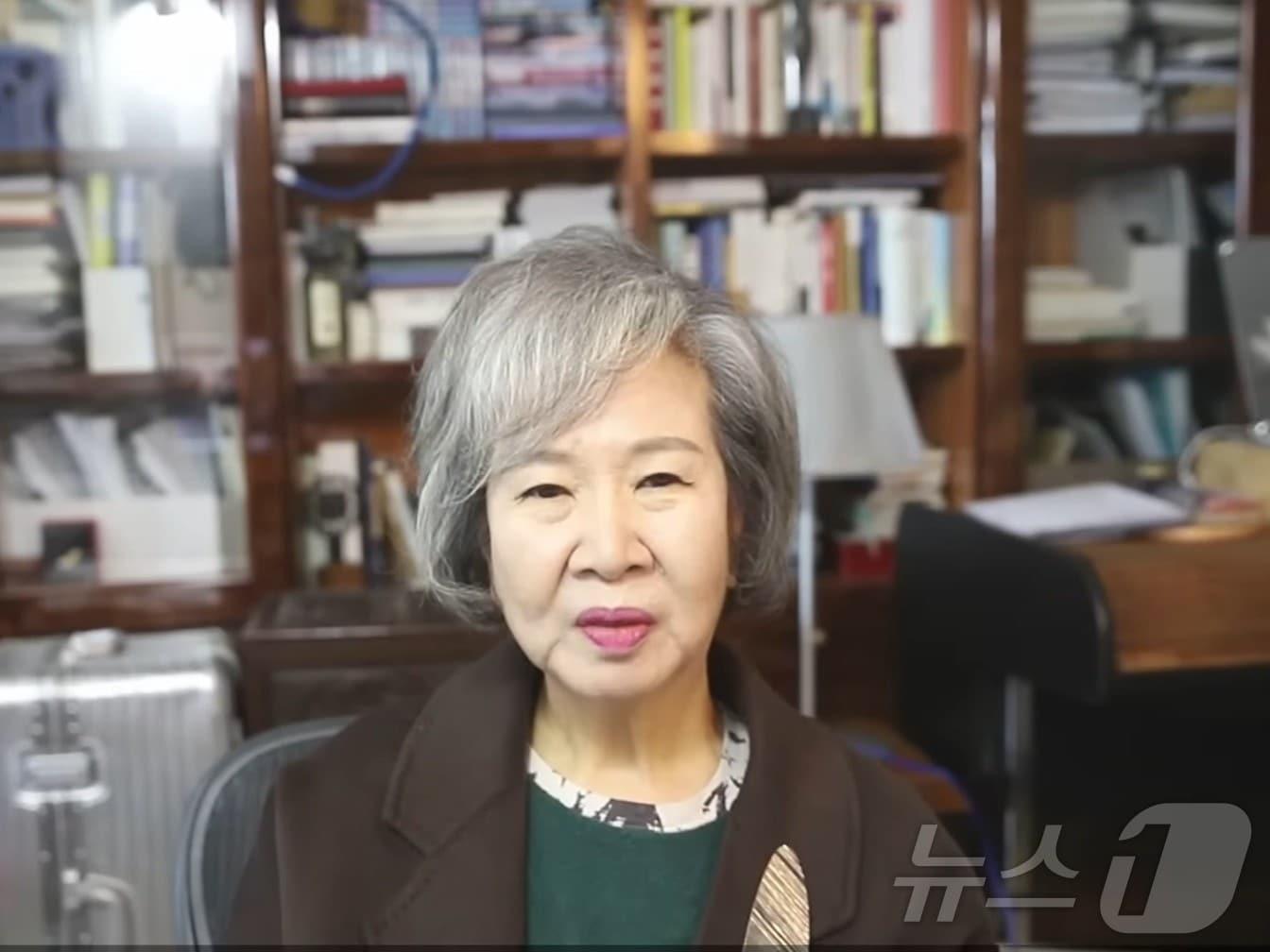 본문 이미지 - 유튜브 손혜원TV로 목포 시의원 출마 의사 전하는 손혜원 전 국회의원.(유튜브 캡쳐. 재배포 및 DB 금지)