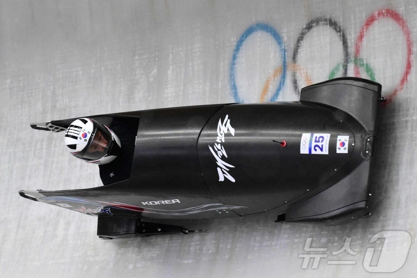 본문 이미지 - 한국 모노봅 김유란이 첫날 23위에 자리했다.ⓒ AFP=뉴스1