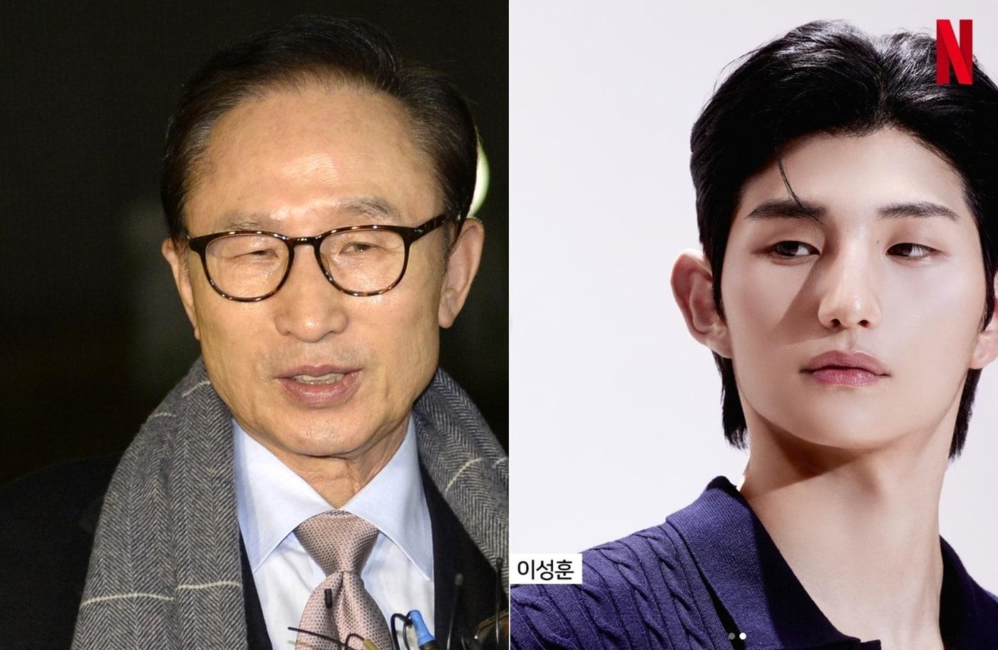 본문 이미지 - 이명박 전 대통령과 이성훈