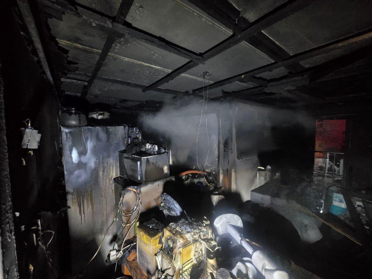 본문 이미지 - 화재 현장 (경기소방재난본부 제공.재판매 및 DB금지)