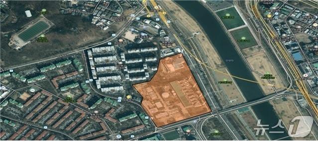 본문 이미지 - 양천자원회수시설과 목동열공급시설 부지 모습.(서울시 제공)