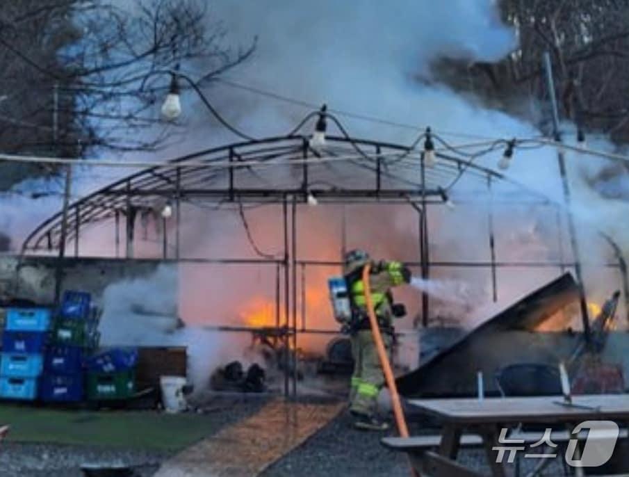 본문 이미지 - 화재 현장. (경기도소방재난본부 제공. 재판매 및 DB 금지) 2026.2.17/뉴스1
