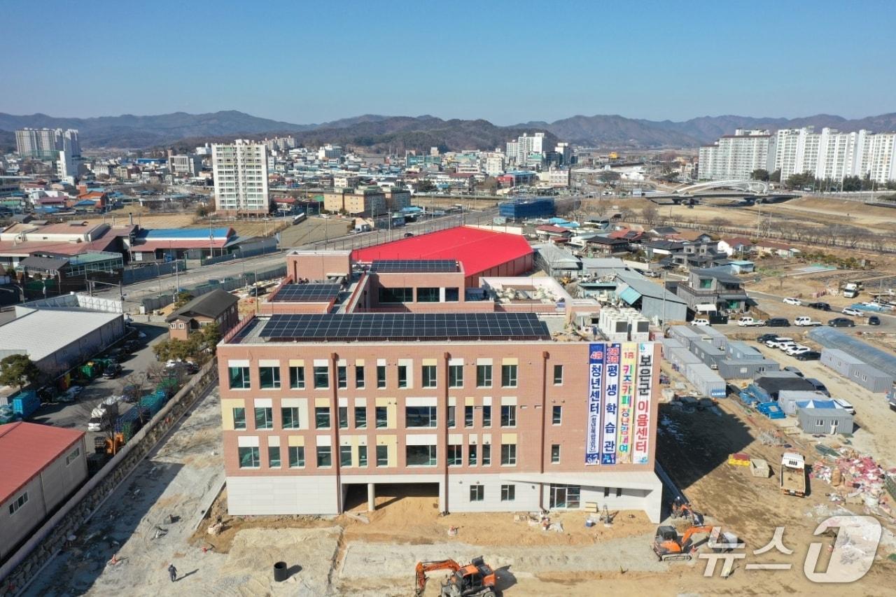 본문 이미지 - 신도심으로 부상하고 있는 보은군 보은읍 죽전리 일대 (보은군 제공. 재판매 및 DB금지)/뉴스1 