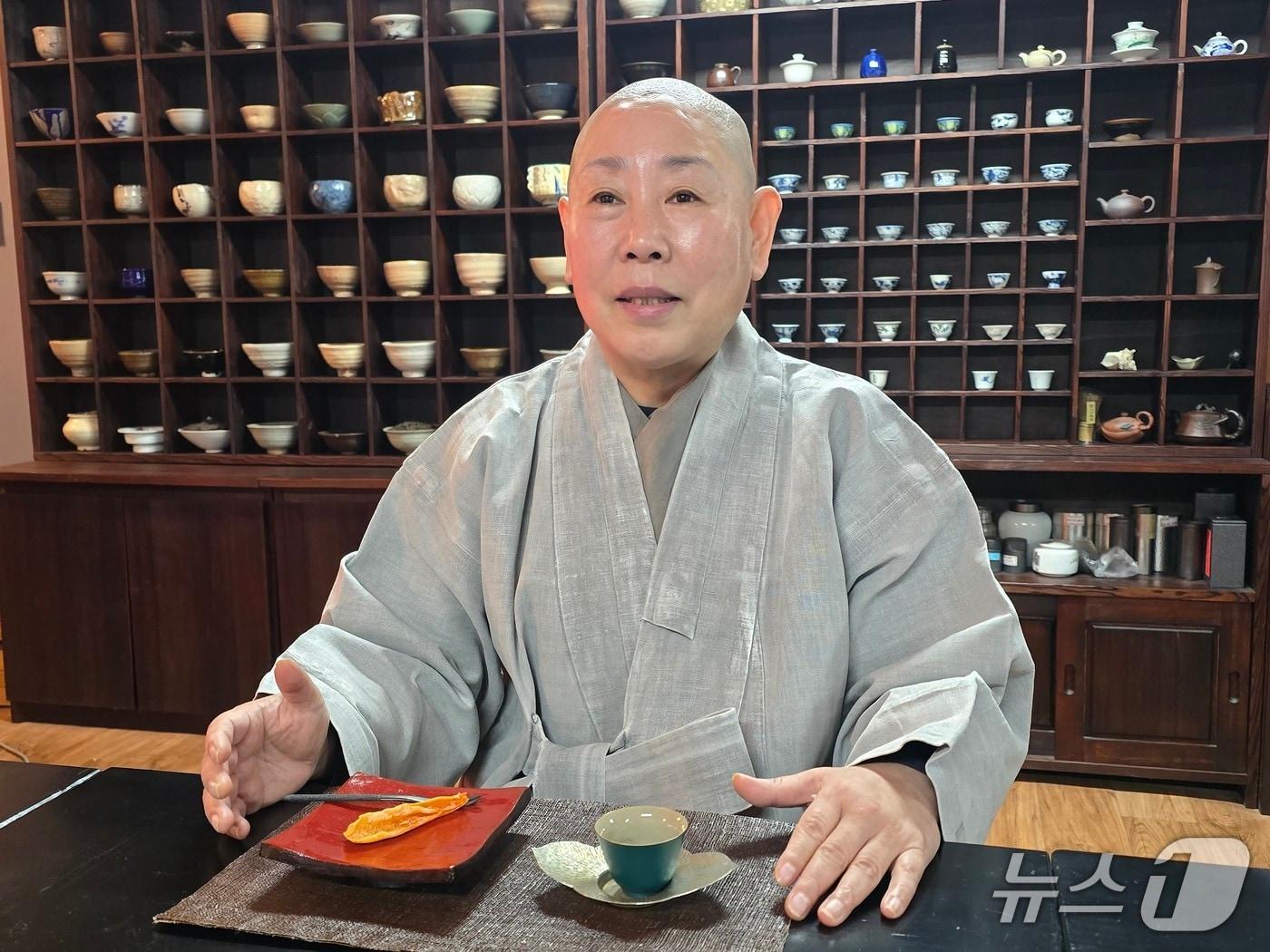 본문 이미지 - 청량사, 황룡사 주지 보혜 스님. ⓒ News1 임순택 기자