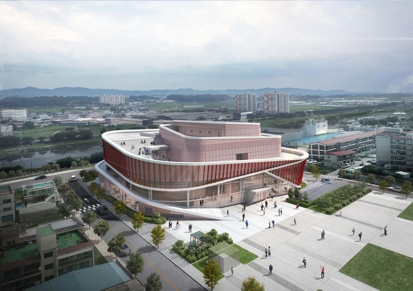 본문 이미지 - 진천문화예술회관 조감도/뉴스1