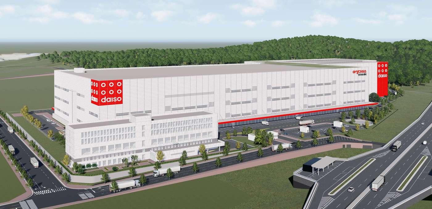 본문 이미지 - 아성다이소 양주허브센터 조감도 이미지.