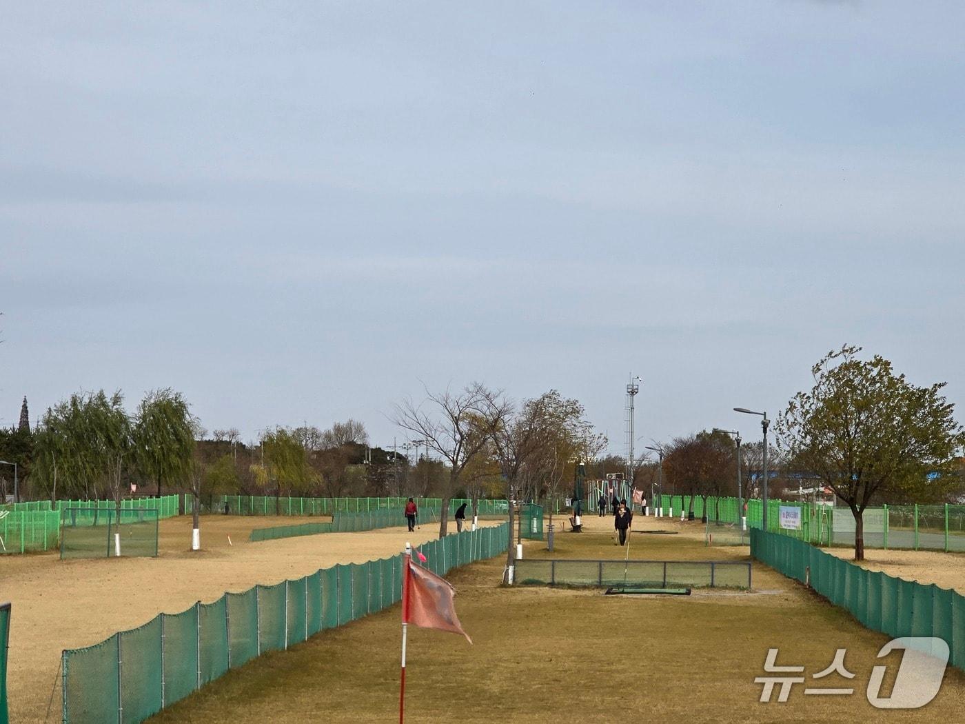 본문 이미지 - 파크골프장 전경(당진시 제공. 재판매 및 DB금지)2026.2.19/뉴스1