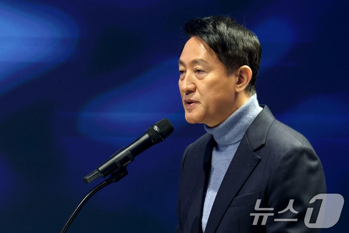 본문 이미지 - 오세훈 서울시장 2026.2.19 ⓒ 뉴스1 이광호 기자