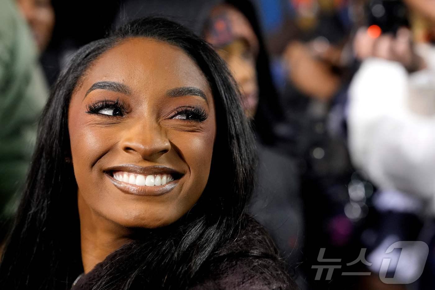 본문 이미지 - 미국의 체조 선수 시몬 바일스.ⓒ AFP=뉴스1