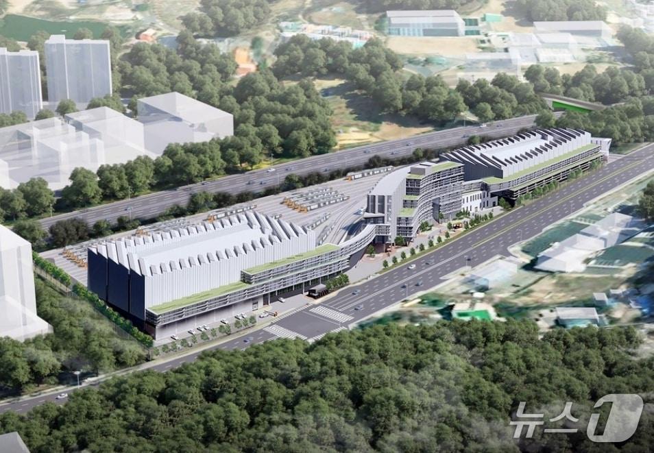 본문 이미지 - 대전도시철도 2호선 연축차량기지 조감도.(서한 제공, 재판매 및 DB 금지)