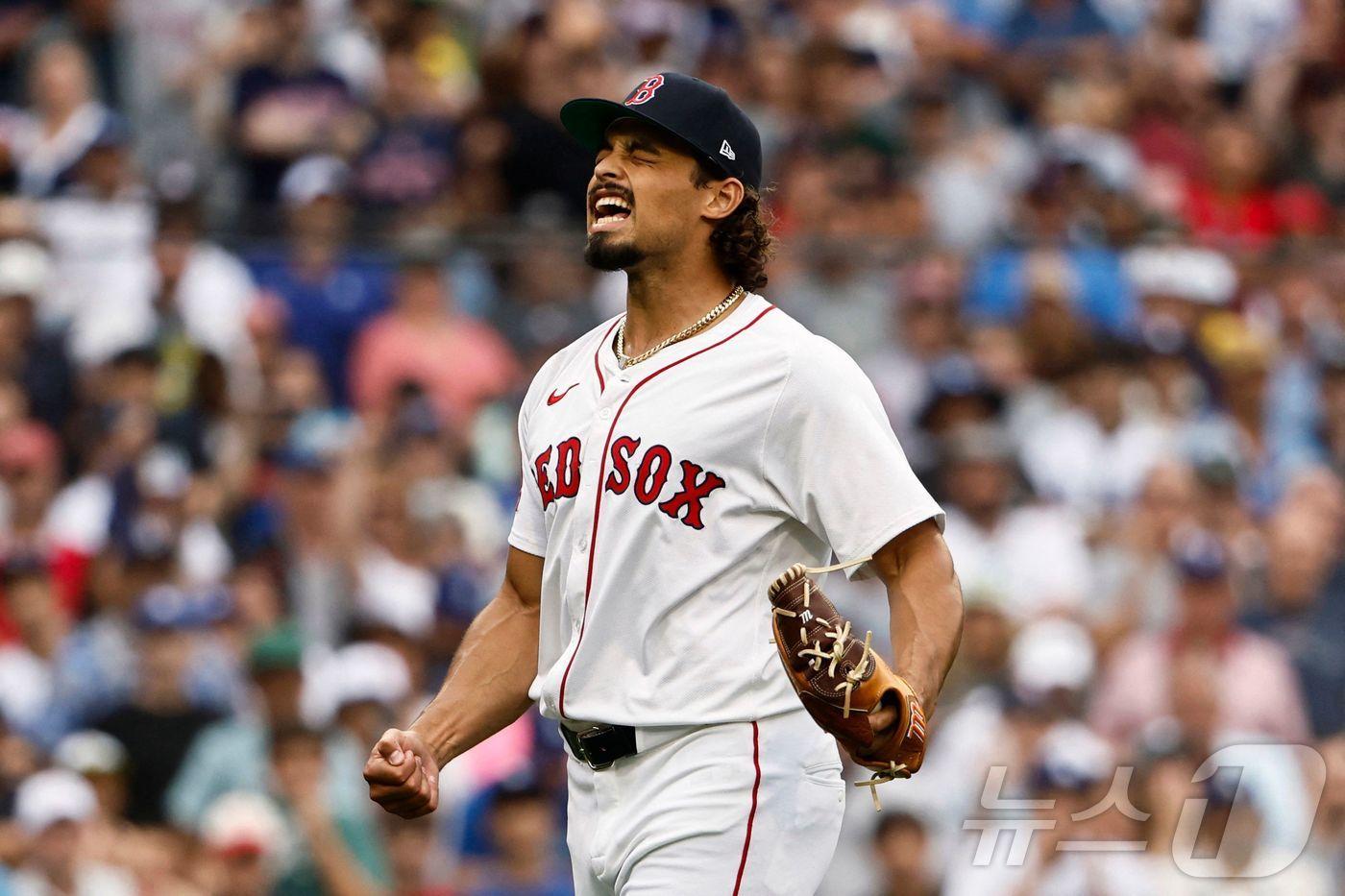 본문 이미지 - 보스턴 시절 조던 힉스. ⓒ AFP=뉴스1