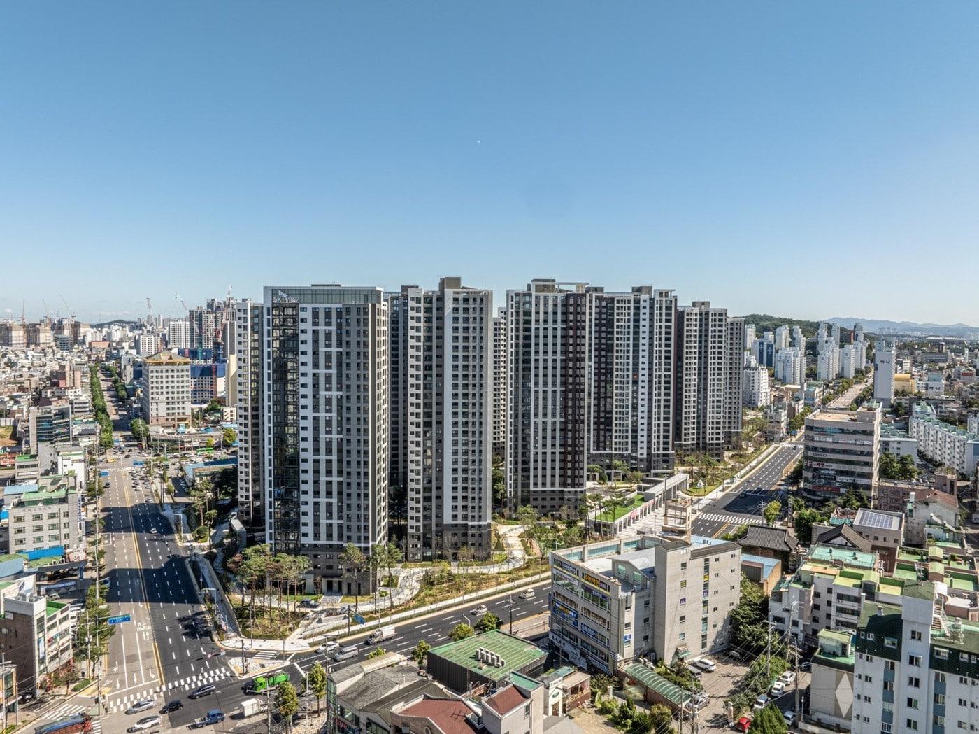 본문 이미지 -  인천 학익1구역 전경(한국토지신탁 제공) 뉴스1 ⓒ News1