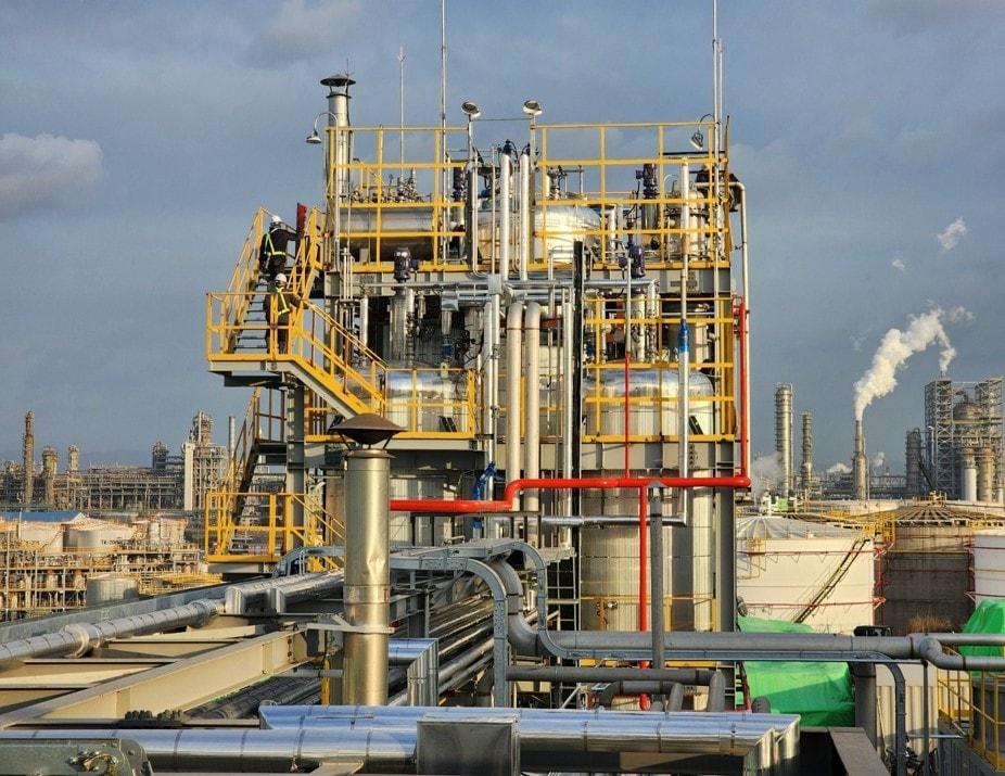 본문 이미지 - KG에코솔루션 울산 바이오선박유 신공장(KG에코솔루션 제공). ⓒ 뉴스1